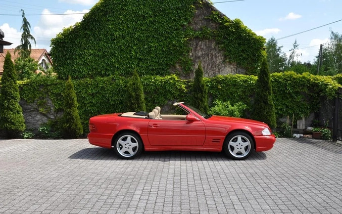 Mercedes-Benz SL cena 99000 przebieg: 74060, rok produkcji 2001 z Wieluń małe 121